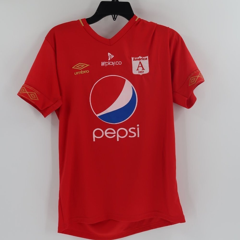 Umbro Men's Soccer Jersey Pepsi Super Giros Medium